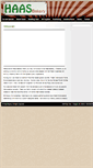 Mobile Screenshot of haas-bakery.com